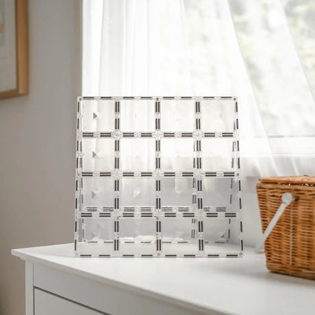 Connetix 2 Piece Base Plate Pack Clear - Toybox Tales