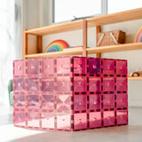 Connetix 2 Piece Base Plate Pink & Berry Pack Pastel - Toybox Tales