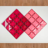 Connetix 2 Piece Base Plate Pink & Berry Pack Pastel - Toybox Tales
