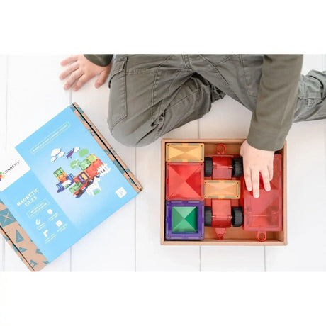 Connetix 24 Piece Motion Pack Rainbow - Toybox Tales