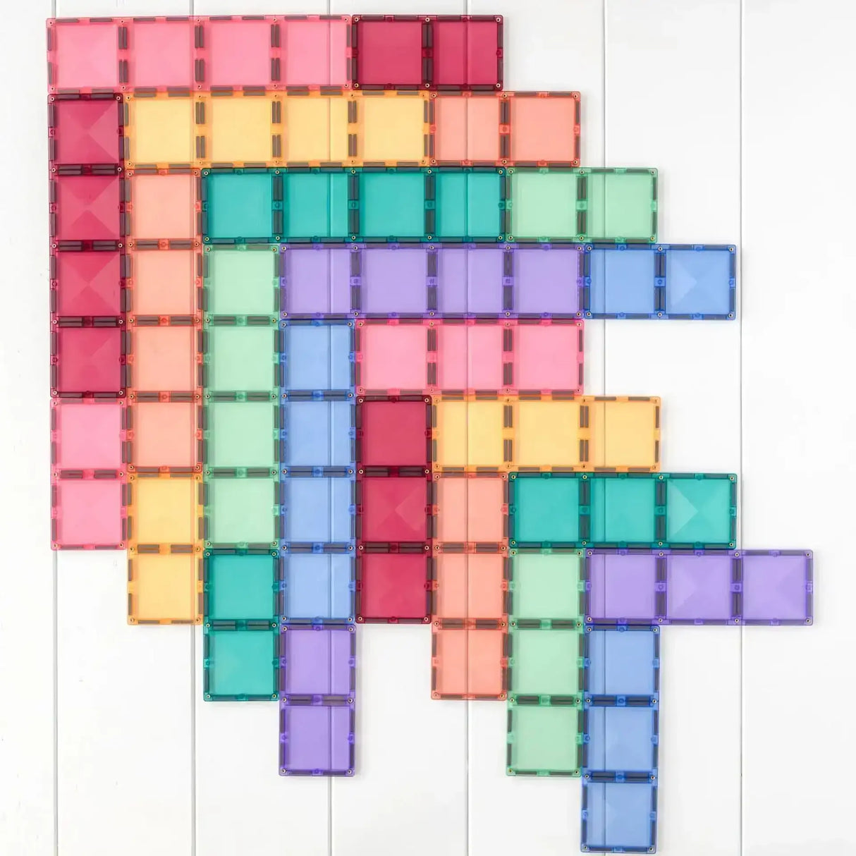 Connetix Pastel Rectangle Pack 24 Piece - Toybox Tales