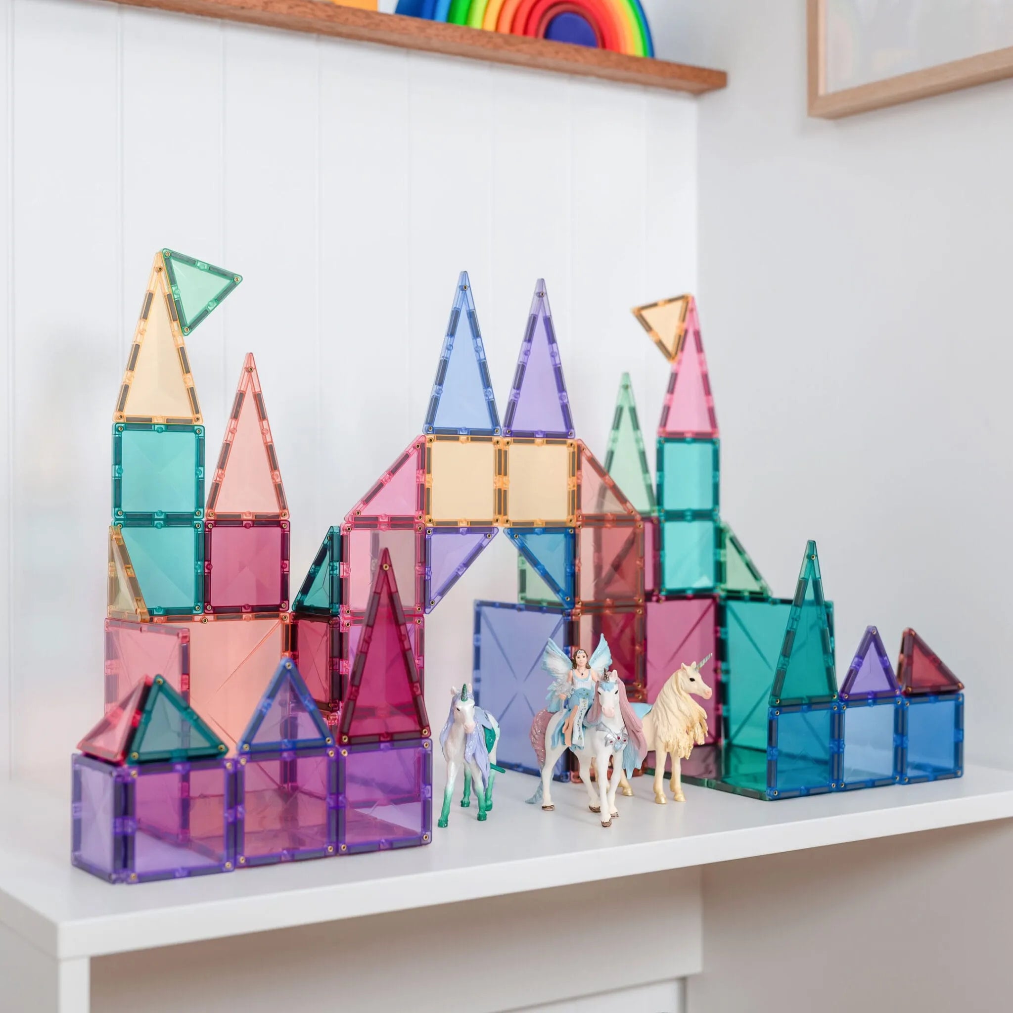 Connetix Pastel Starter Pack 64 Piece - Toybox Tales