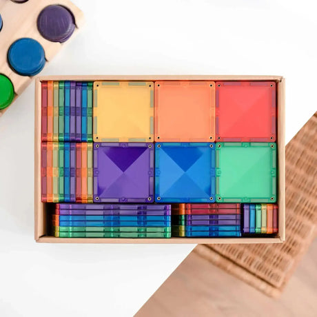 Connetix Rainbow Creative Pack 102 Piece - Toybox Tales