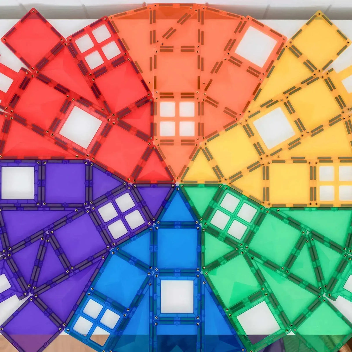 Connetix Rainbow Creative Pack 102 Piece - Toybox Tales
