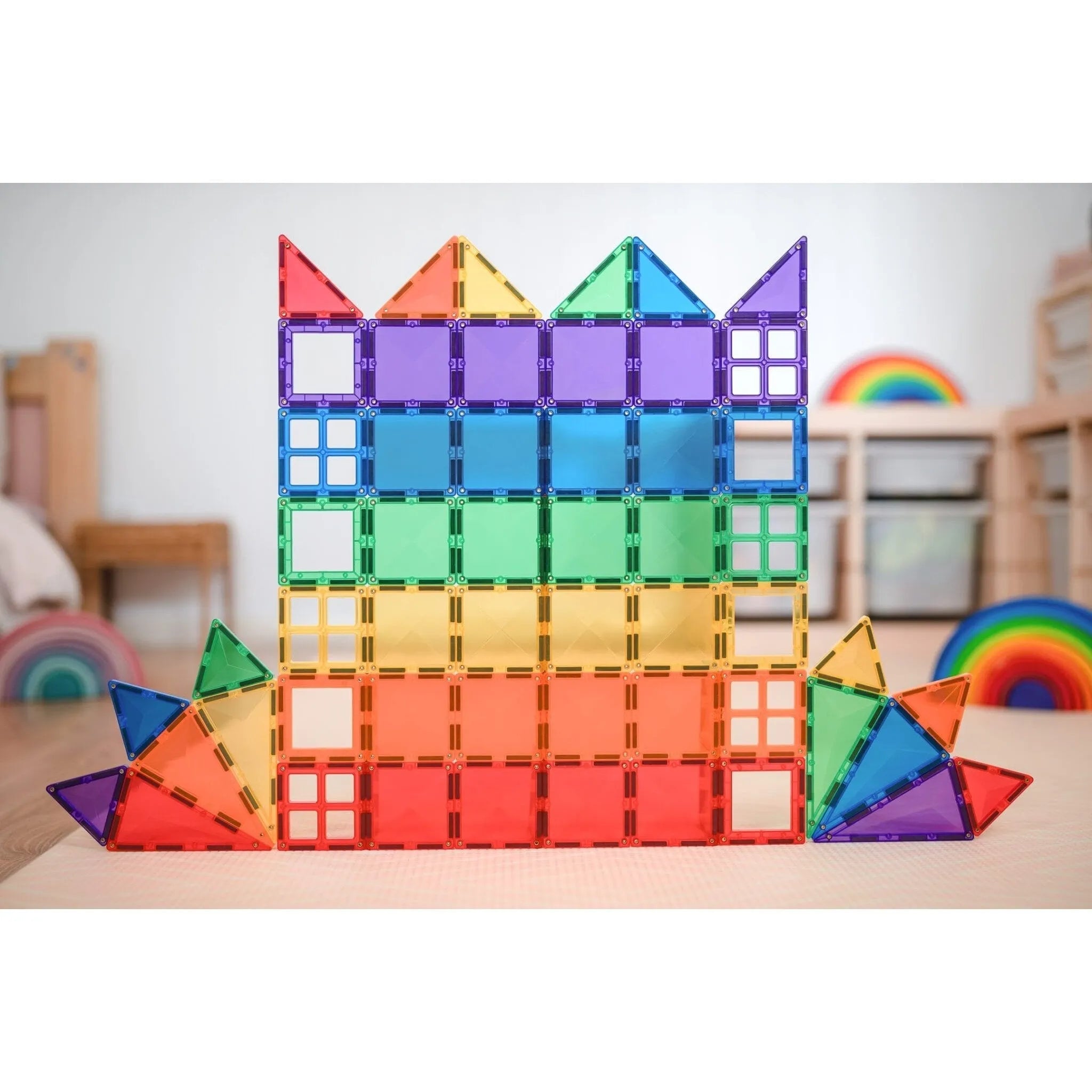 Connetix Rainbow Starter Pack 60 Piece - Toybox Tales