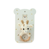 Crochet Ring Rattle - Percy Giraffe - Toybox Tales