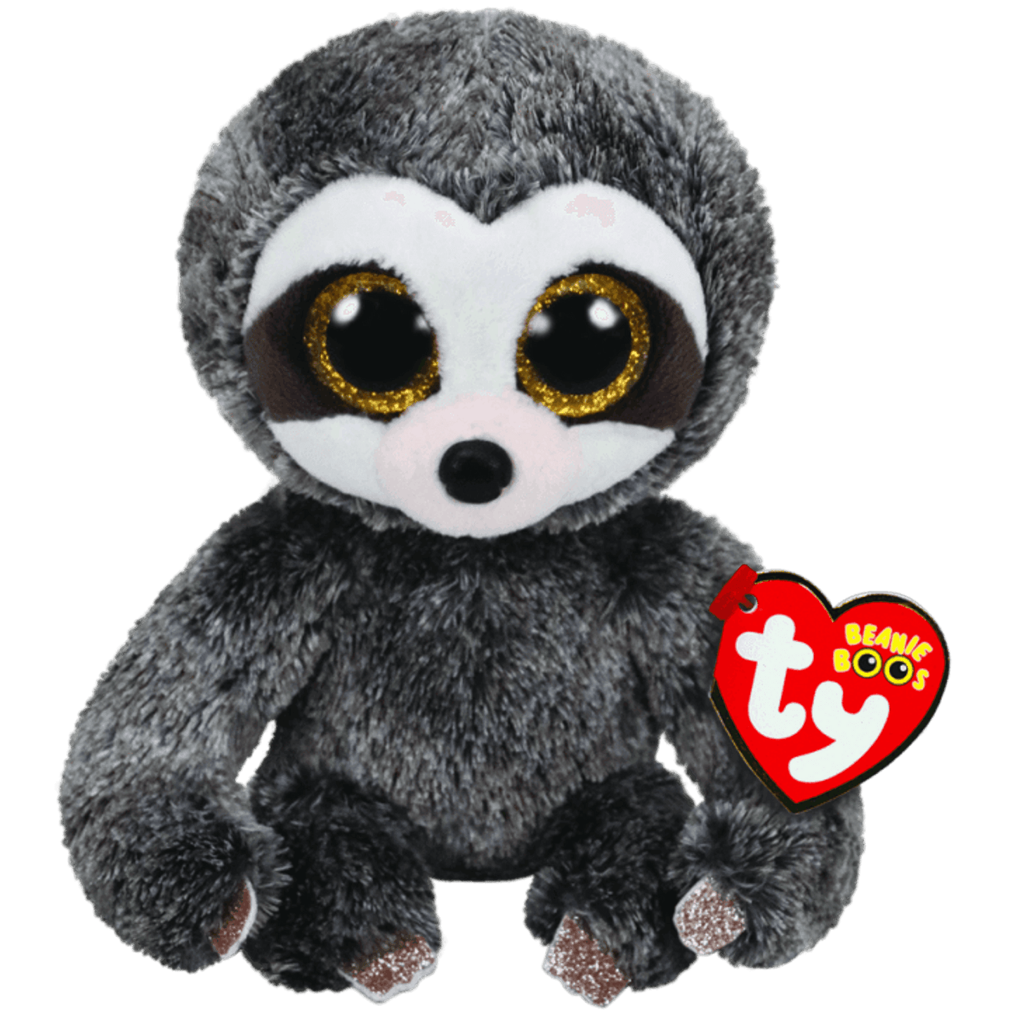 Dangler the Grey Sloth (Regular Beanie Boo) - Toybox Tales