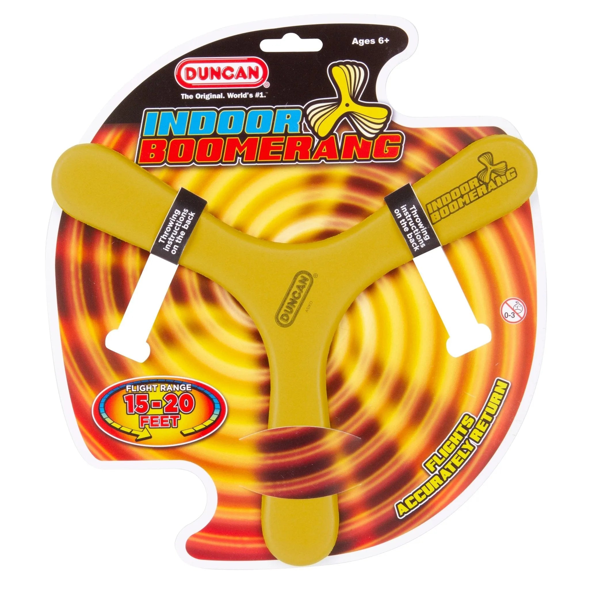 Duncan - Indoor Boomerang (Assorted Colours) - Toybox Tales