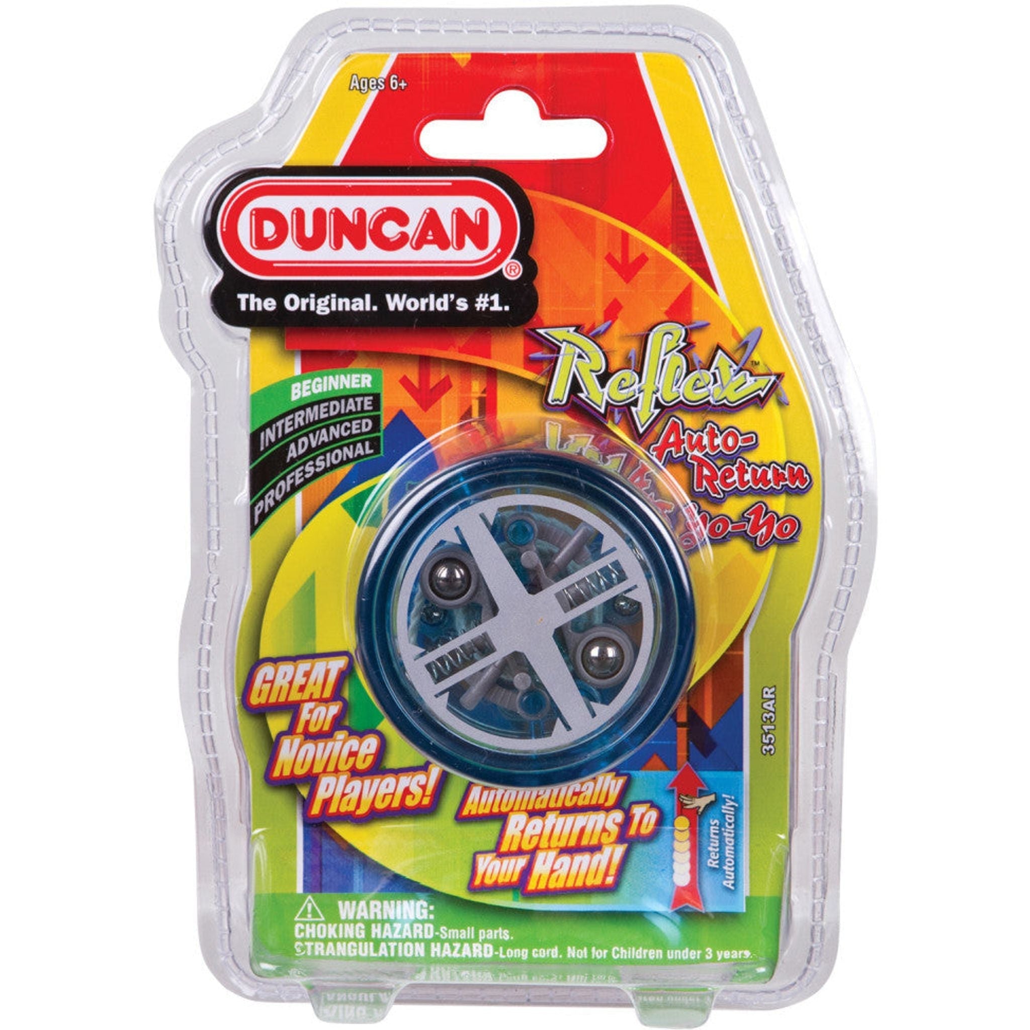 Duncan Yo Yo Beginner Reflex Auto Return (Assorted Colours) - Toybox Tales