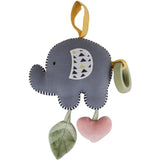 Elephant Vibrating Toy with Rubber Teether - Toybox Tales