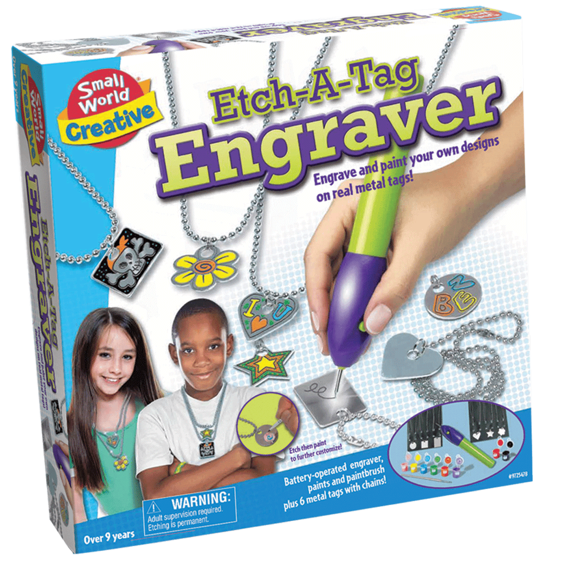 Etch-A-Tag Engraver - Toybox Tales
