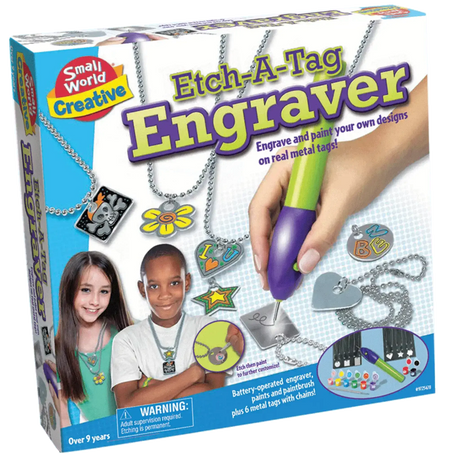 Etch-A-Tag Engraver - Toybox Tales