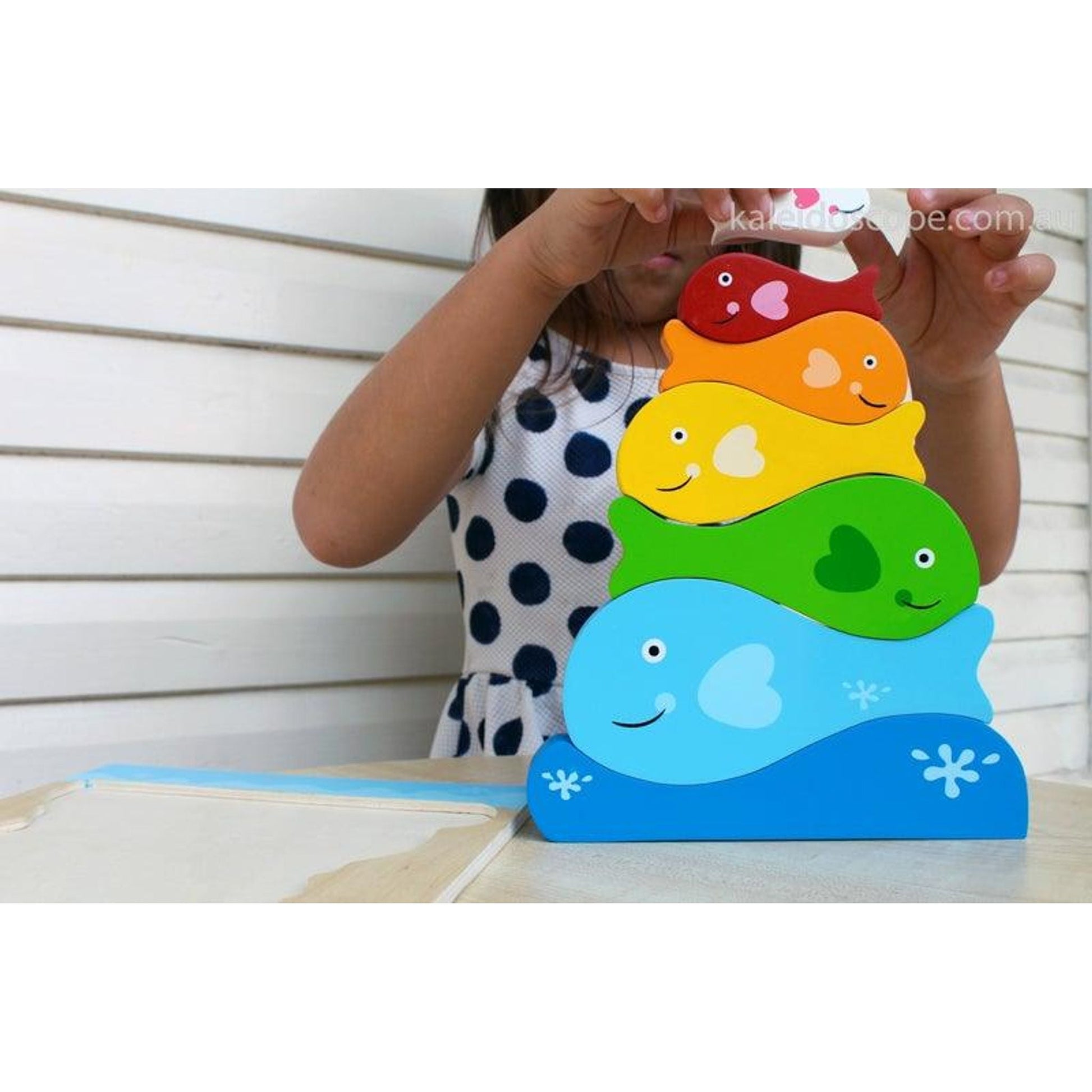Fish Stacker Puzzle - Toybox Tales