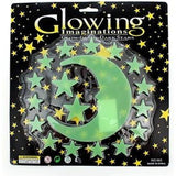 GLOW IN THE DARK MOON & STARS (18 Piece Set) - Toybox Tales