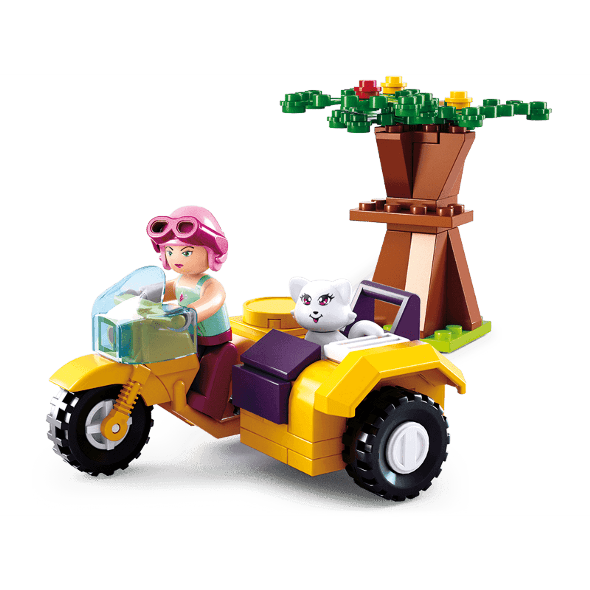Girl's Dream - Motorcycle with Sidecar - Toybox Tales