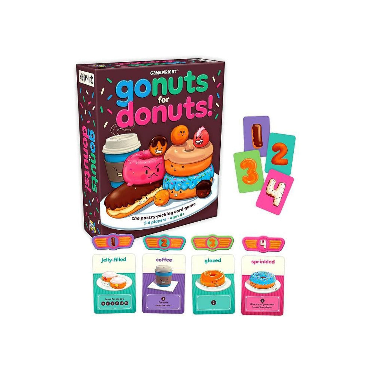 Go Nuts for Donuts Card Game - Toybox Tales