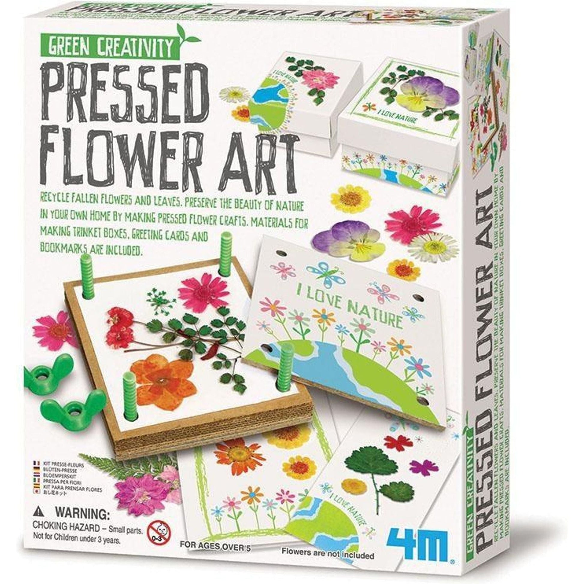 Green Science: Pressed Flower Art - Toybox Tales