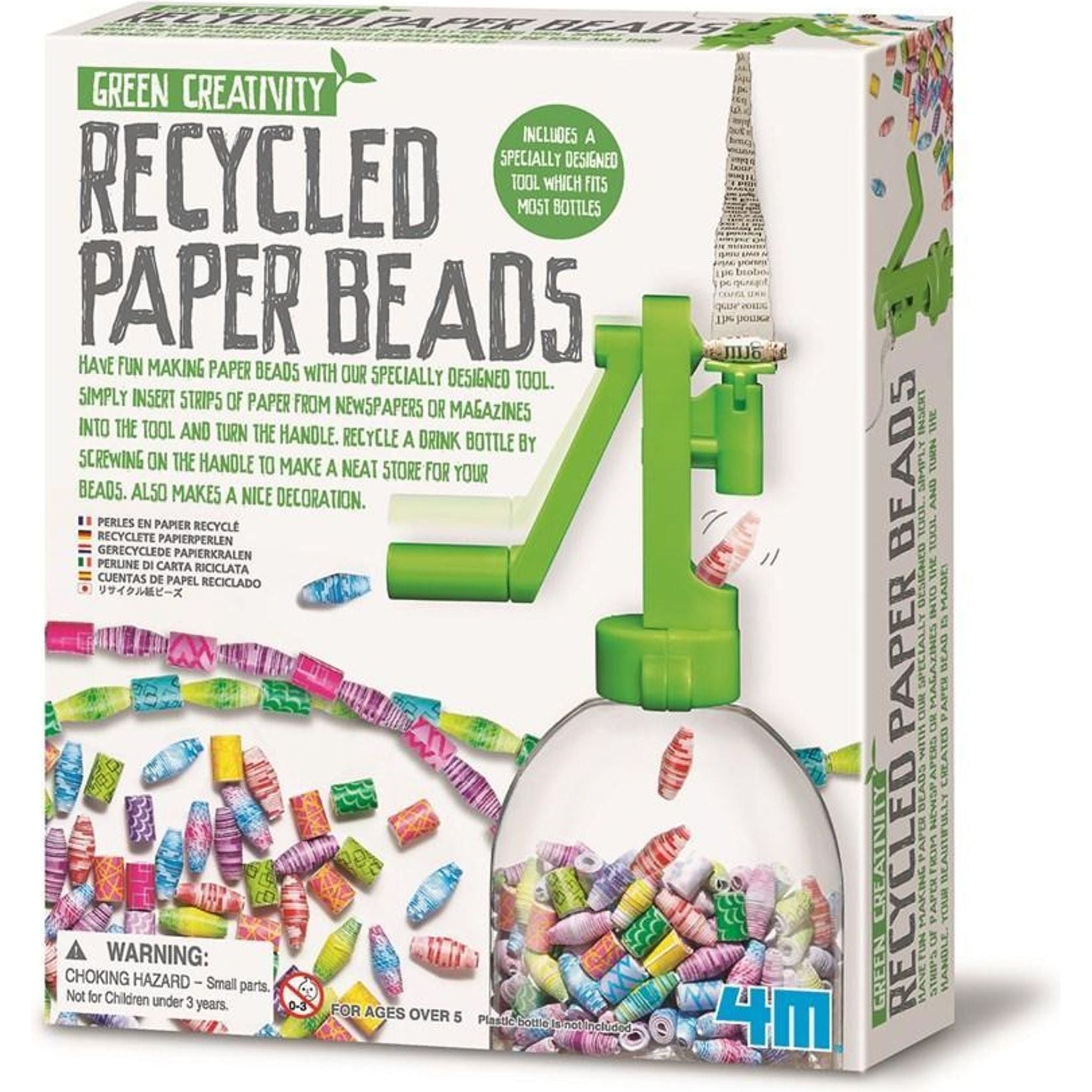 Green Science: Recycled Paper Beads - Toybox Tales