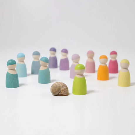 Grimm's 12 Friends Pastel - Toybox Tales