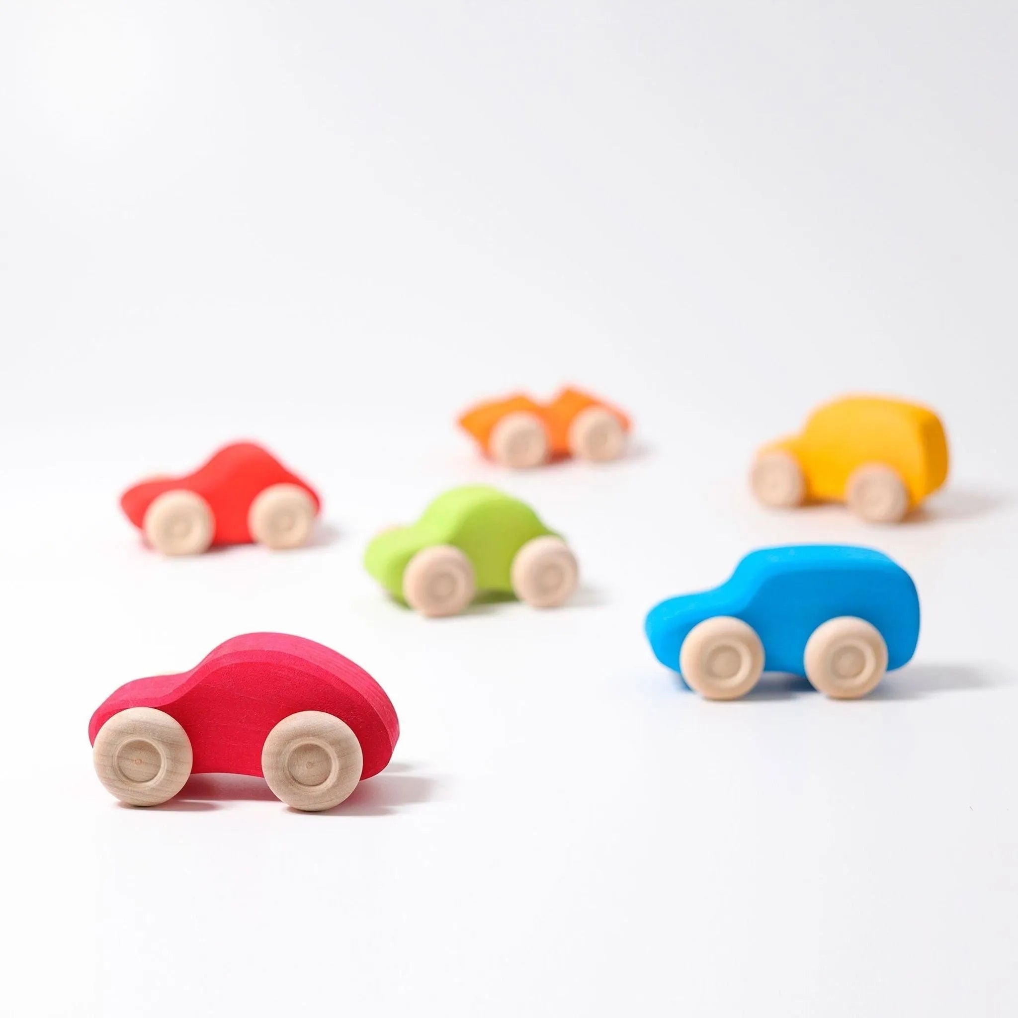 Grimm's Cars Coloured, set of 6 - Toybox Tales