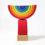 Grimm's Stacking Tower Double Rainbow - Toybox Tales