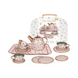 Kaper Kidz - Gold Star Tin Tea Set In Suitcase - Toybox Tales