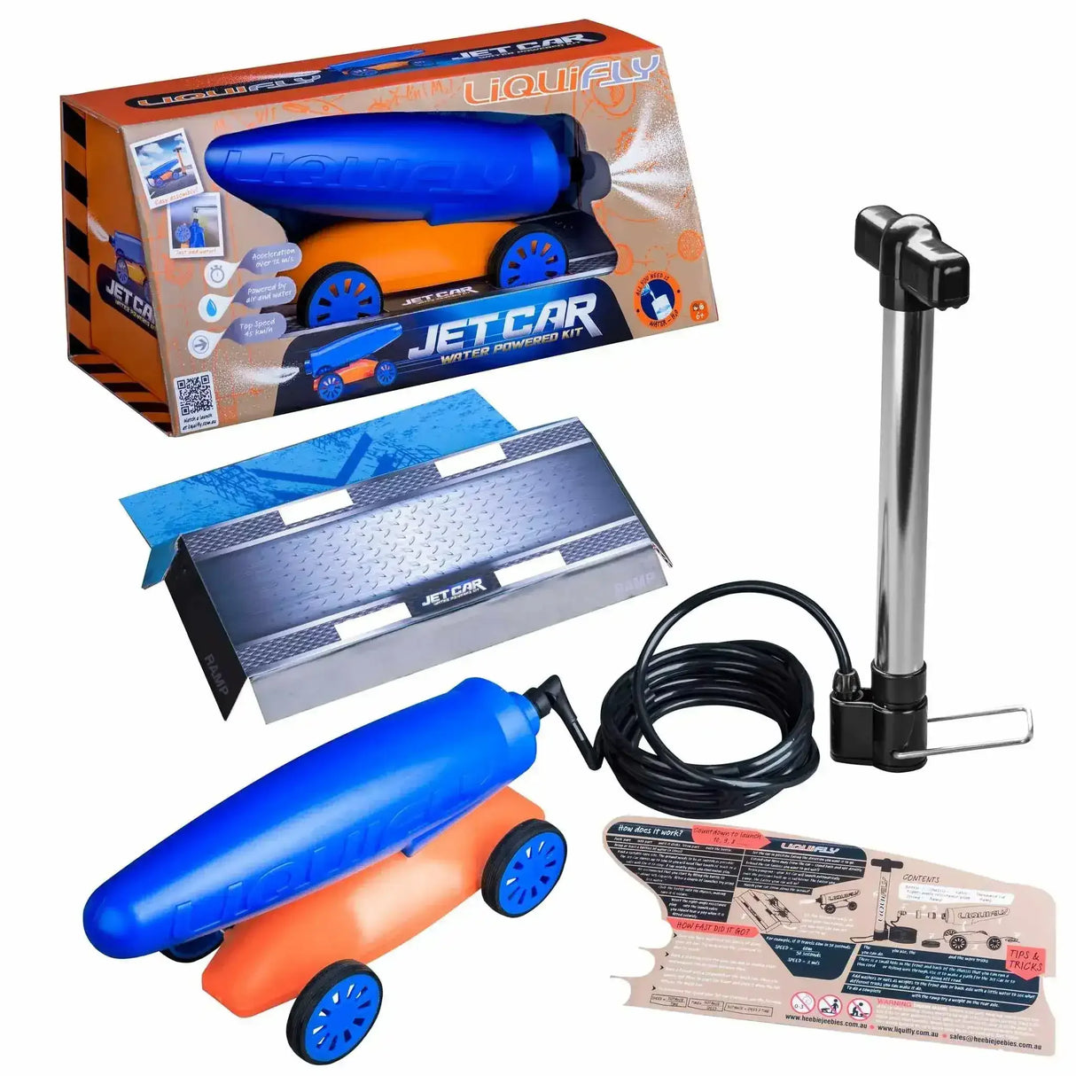 Liquifly Water Powered Car - Toybox Tales