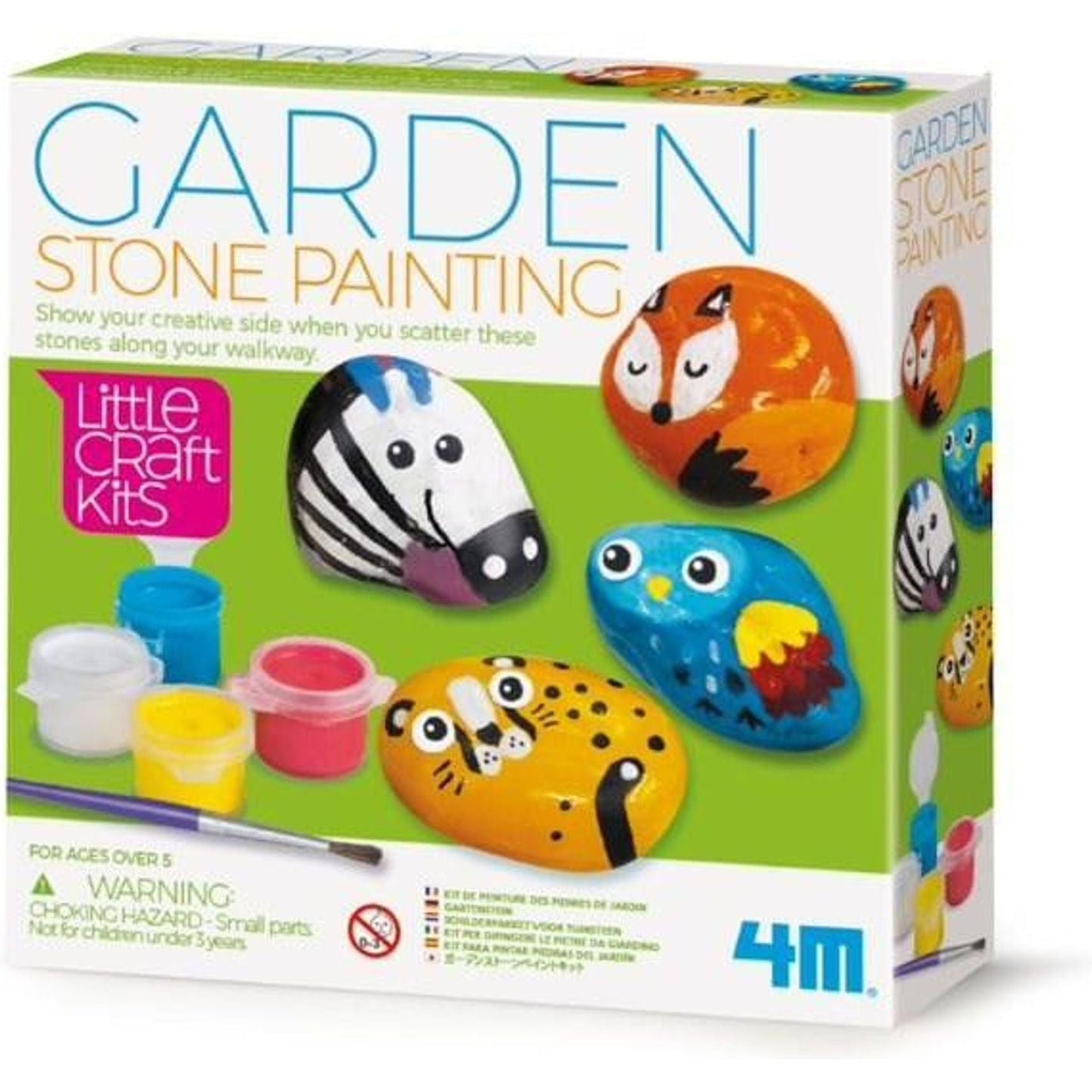 Little Craft: Garden Stone Painting - Toybox Tales