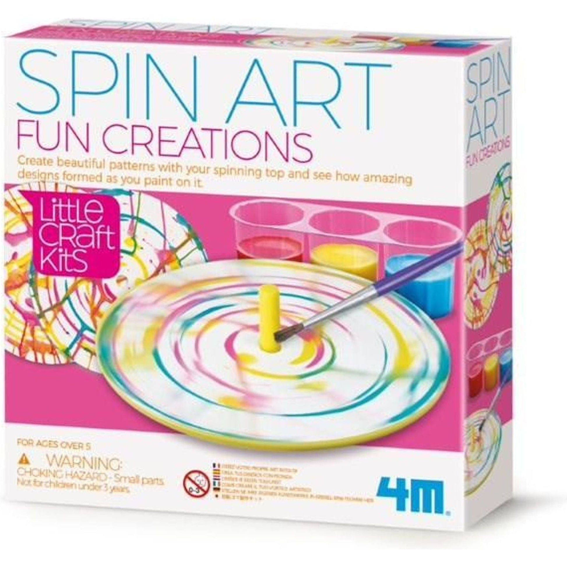 Little Craft: Spin Art Fun Creation - Toybox Tales