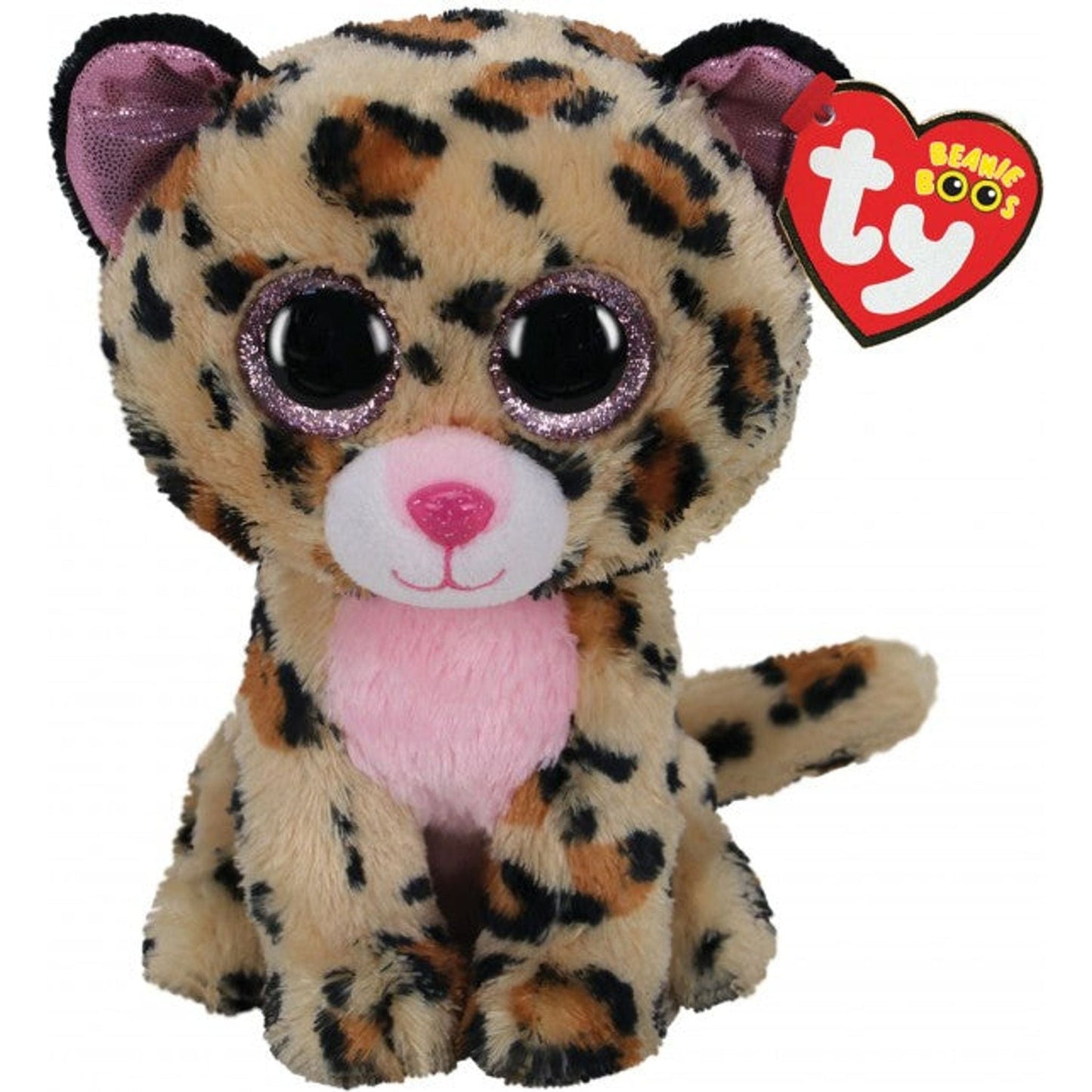 Livvie the Leopard (Regular Beanie Boos) - Toybox Tales
