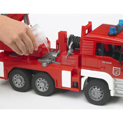 MAN TGA Fire Engine w/Water Pump & Light & Sound Module 1:16 - Toybox Tales