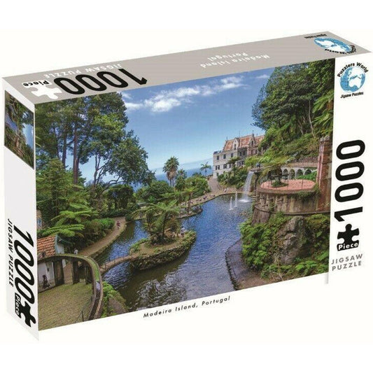 Madeira Island Portugal 1000pc Puzzle - Toybox Tales