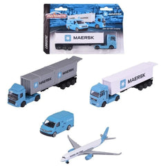 Maersk Transport Vehicle (3 Assorted) - Toybox Tales