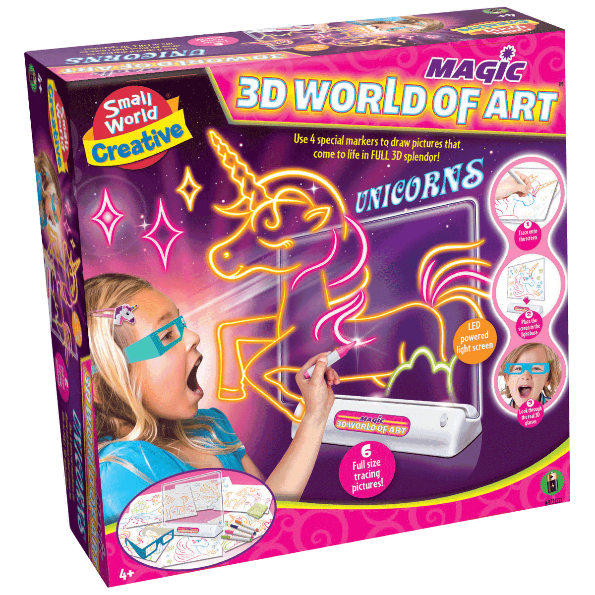 Magic 3D World of Art - Small World Creative - Toybox Tales