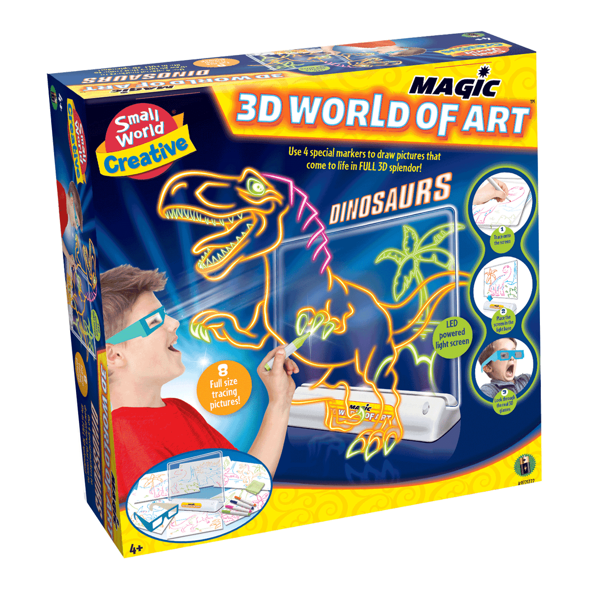 Magic 3D World of Art - Small World Creative - Toybox Tales