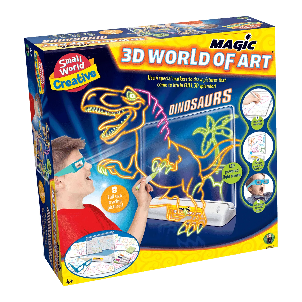 Magic 3D World of Art - Small World Creative - Toybox Tales