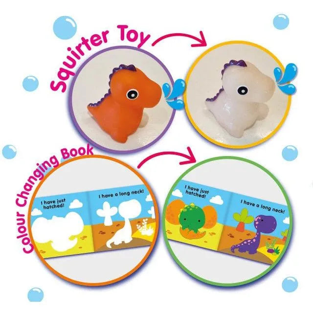 Magic Colour Changing Bath Time Book and Toy - Toybox Tales