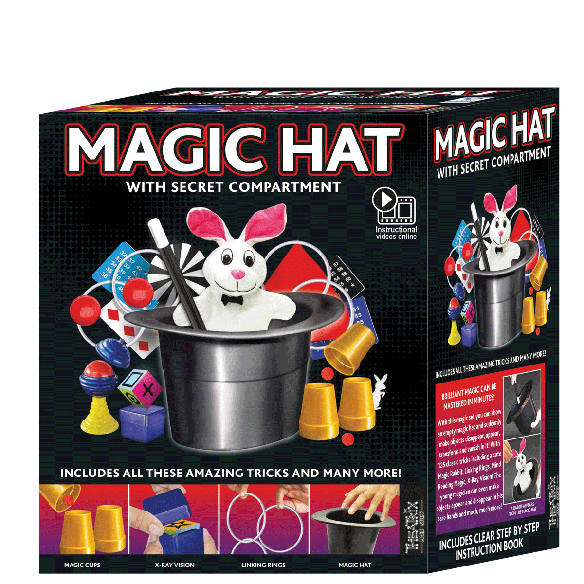 Magic Hat with Secret Compartment - Toybox Tales