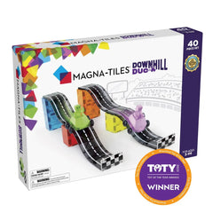 Magna-Tiles - Downhill Duo - 40 Piece Set - Toybox Tales