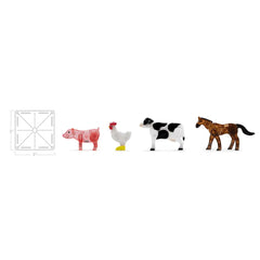 Magna-Tiles - Farm Animals - 25 Piece Set - Toybox Tales