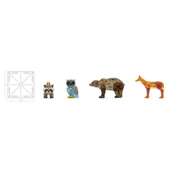 Magna-Tiles - Forest Animals - 25 Piece Set - Toybox Tales