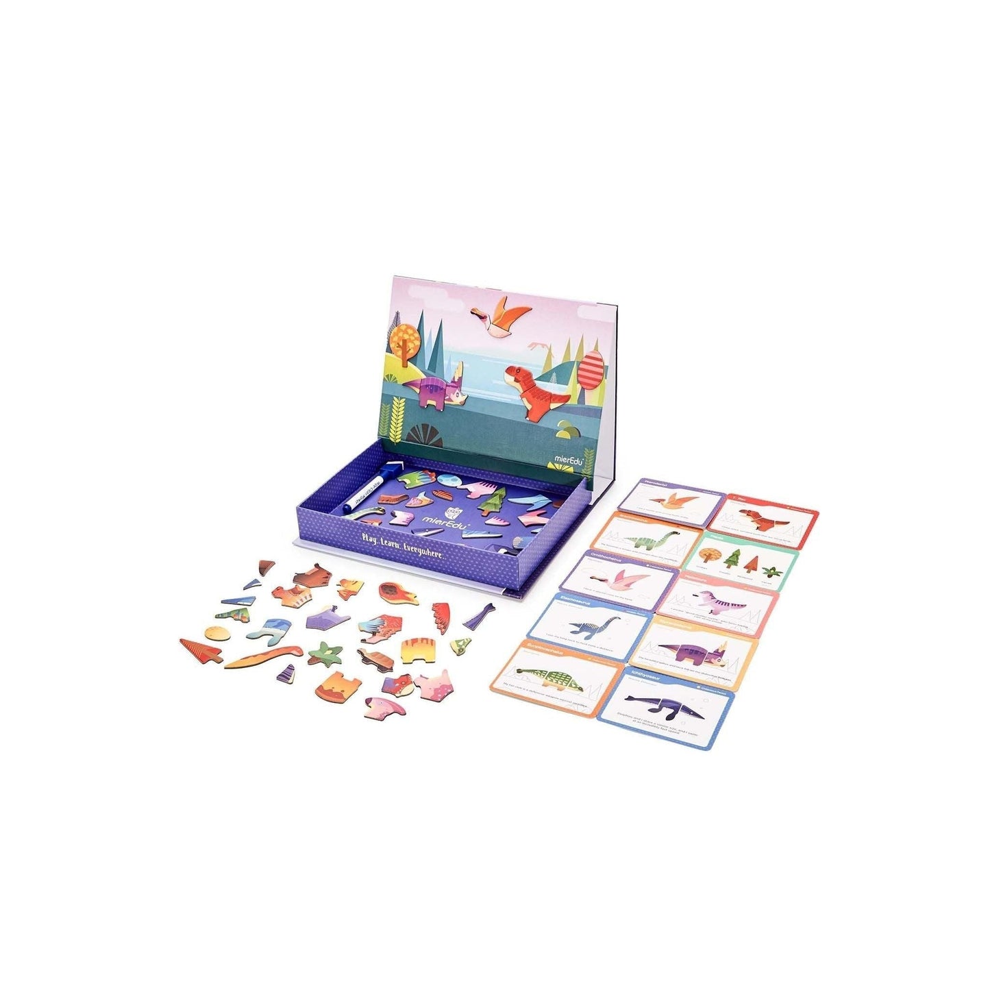 Magnetic Art Case - Dino World - Toybox Tales