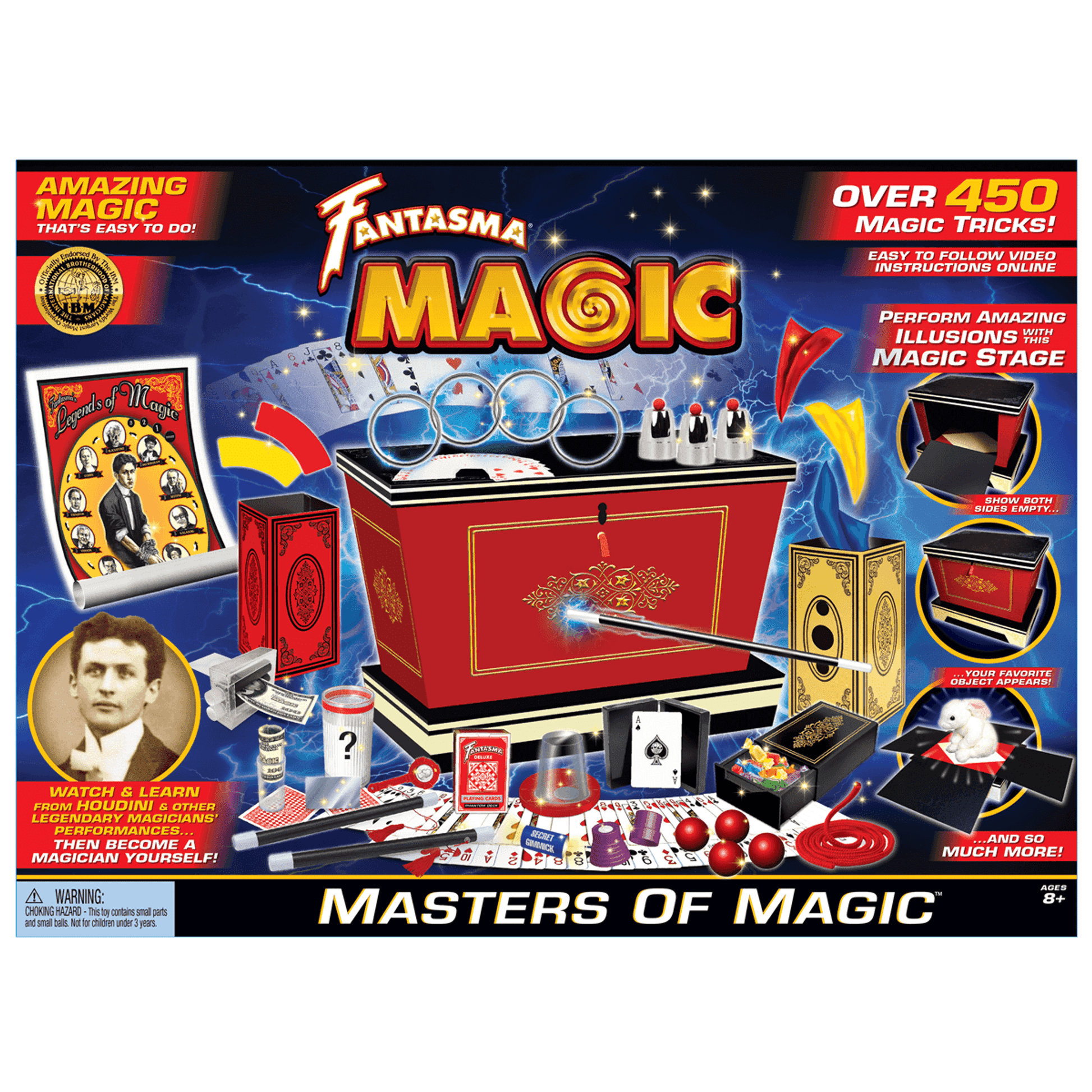 Masters of Magic (Over 450 Magic Tricks) - Toybox Tales