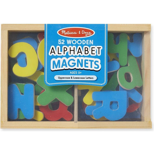 Melissa & Doug - Alphabet Magnets - 52 Piece - Toybox Tales