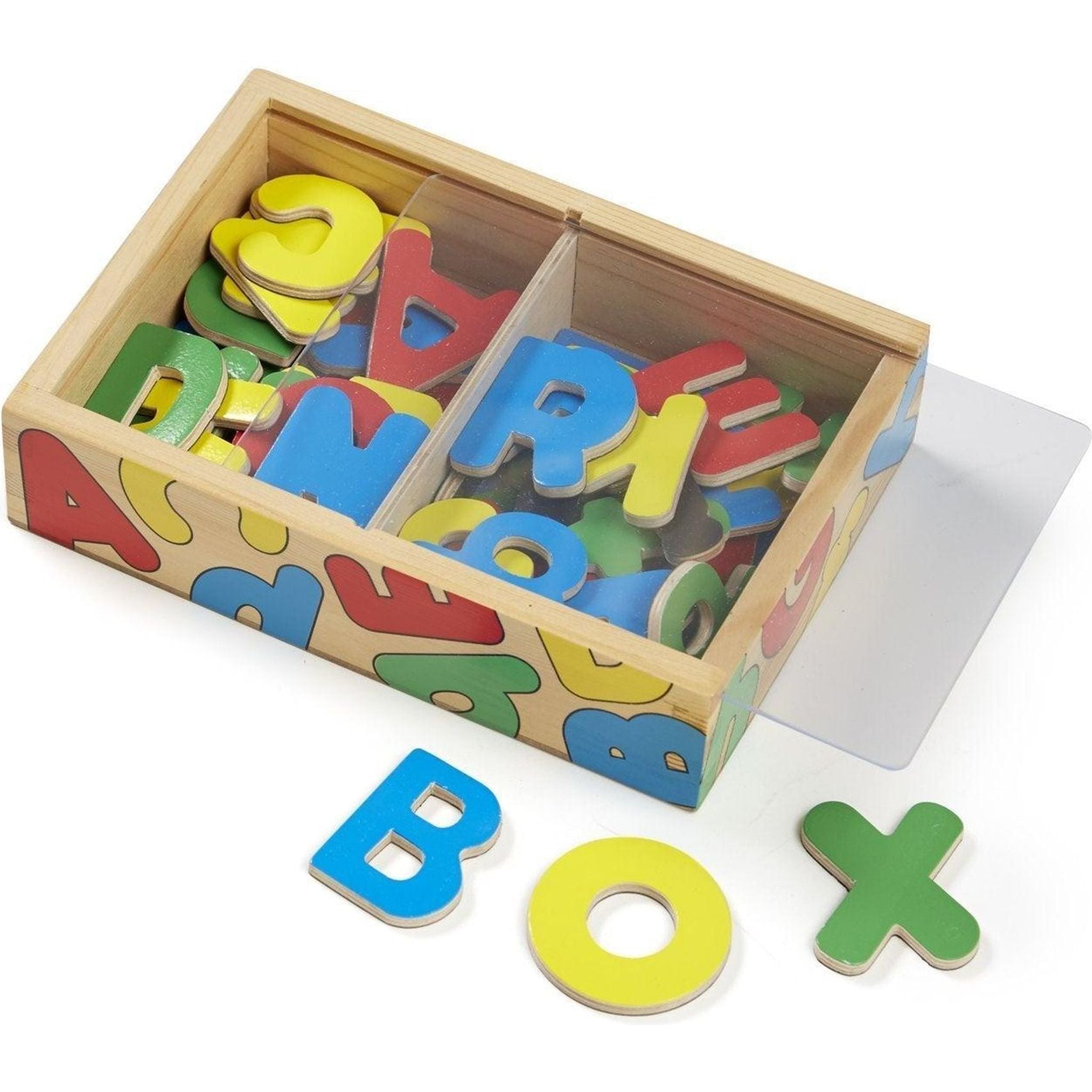 Melissa & Doug - Alphabet Magnets - 52 Piece - Toybox Tales