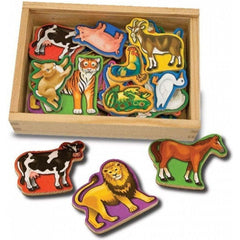 Melissa & Doug - Animal Magnets - 20 Piece - Toybox Tales