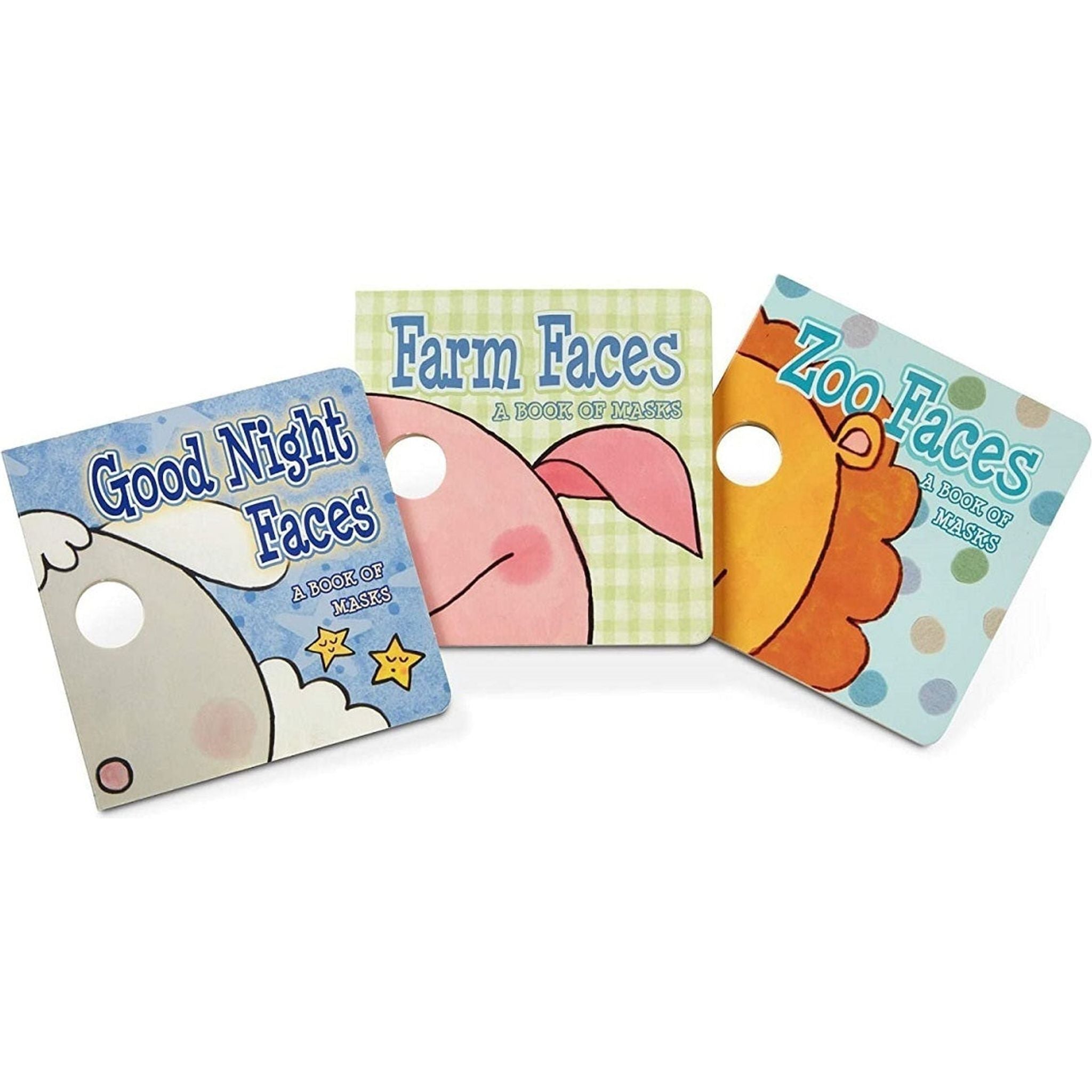 Melissa & Doug - Fun Faces Mask Book Bundle - 3 Pack - Toybox Tales