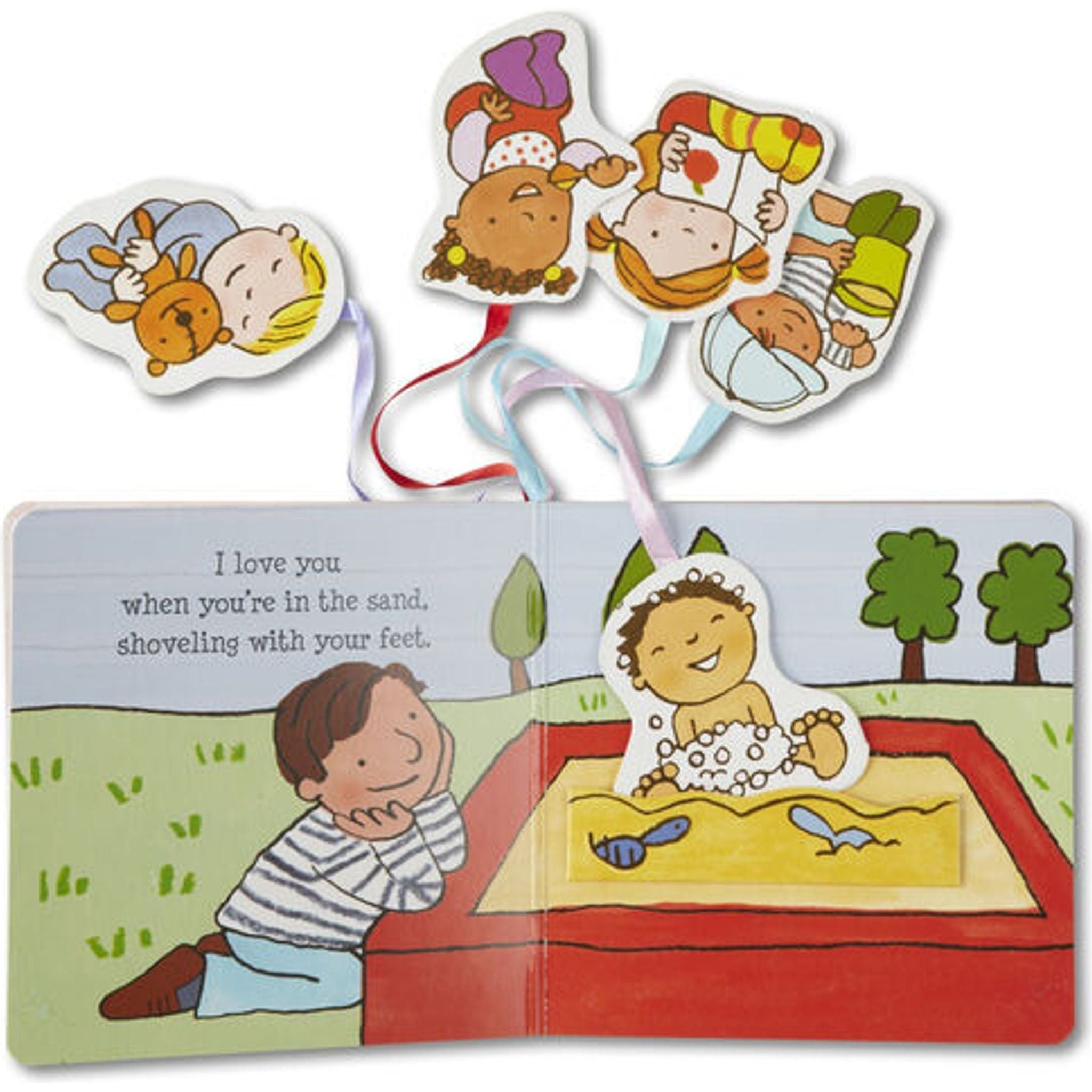 Melissa & Doug - Tether Book - I Love You All Day Long - Toybox Tales