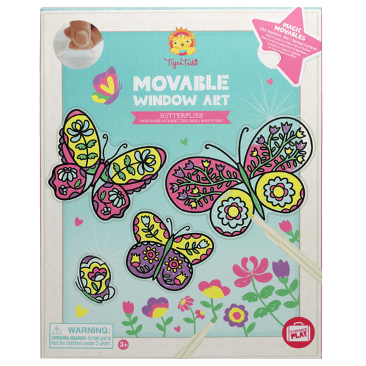 Movable Window Art - Butterflies - Toybox Tales