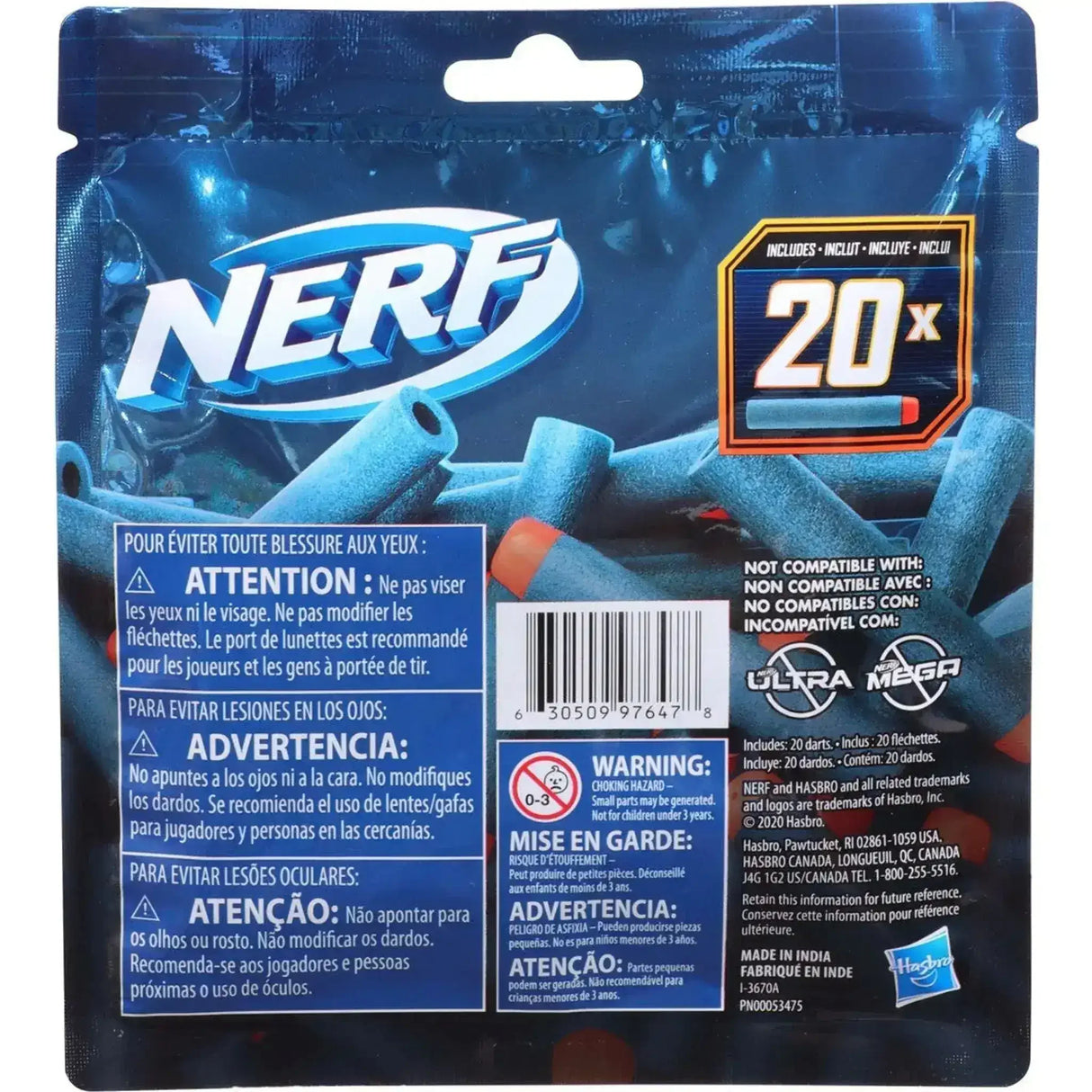 Nerf Elite 2.0 20-Dart Refill Pack - Toybox Tales